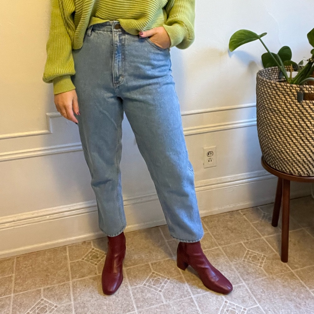 L.L Bean High Waisted Jeans Size 8